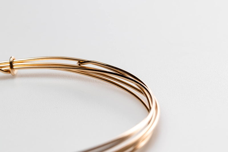 Craft Wire 18 Gauge, 14/20 Yellow Gold Filled Wire Half Hard Round 14K Gold Filled Made in USA - 5FT by CRAFT WIRE - Image 4